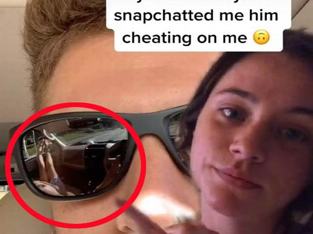 Bạn trẻ - Cuộc sống - Gửi ảnh tự sướng cho bạn gái, không ngờ chiếc kính râm tố cáo việc ngoại tình