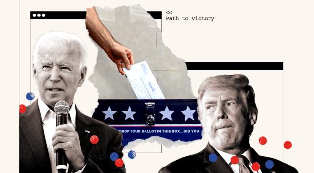 Kết quả bầu cử Mỹ năm 2020 vẫn chưa ngã ngũ. Ảnh: The Guardian