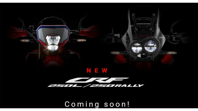 Bộ đôi 2021 Honda CRF250L và CRF250L Rally sắp ra mắt.