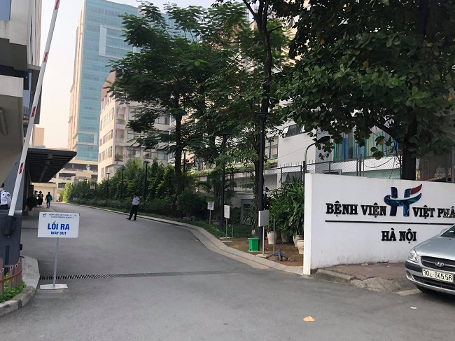 Bệnh viện Việt - Pháp, nơi xảy ra vụ việc