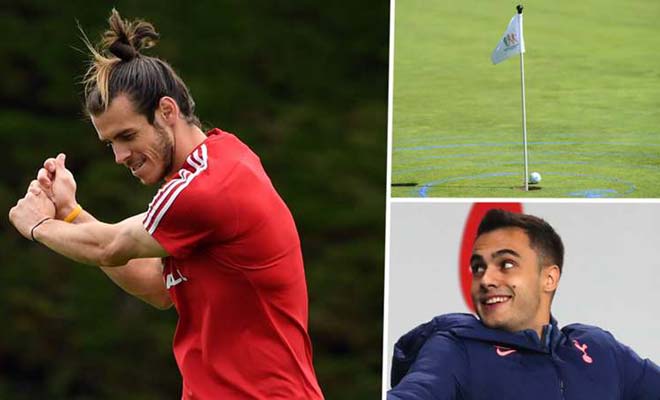 Tottenham cưng chiều Bale gây choáng, cho chơi golf ngay trên sân tập? - 1