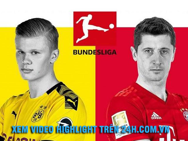 Bóng đá - Dortmund đại chiến Bayern Munich: Xem highlight "siêu kinh điển Đức" trên 24h.com.vn