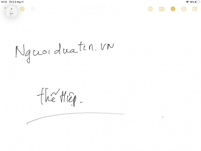 Cách biến chữ viết tay thành văn bản đánh máy trên iPad - 1
