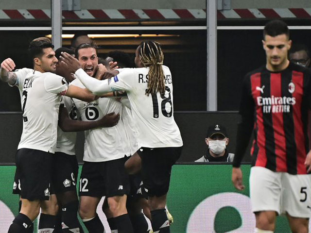 Bóng đá - Kết quả bóng đá Europa League, AC Milan – Lille: Hat-trick người hùng, cú sốc cho Ibra