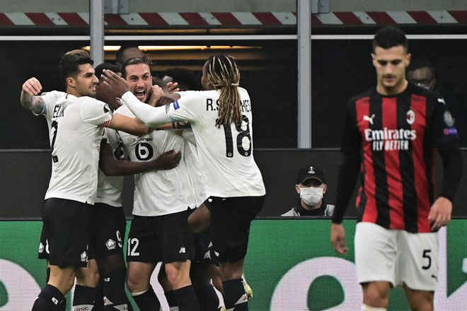 Kết quả bóng đá Europa League, AC Milan – Lille: Hat-trick người hùng, cú sốc cho Ibra - 1