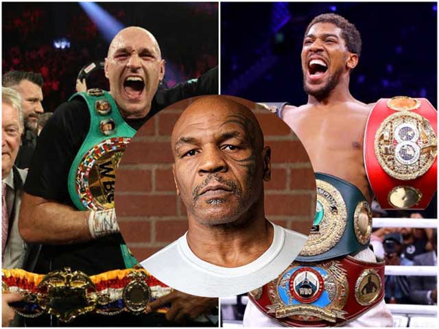 Thể thao - Mike Tyson làm fan dậy sóng, sẵn lòng đấu "đàn em" Joshua &amp; Fury