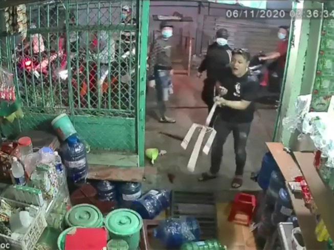 Hình ảnh trích xuất từ camera các đối tượng truy sát anh Tuấn