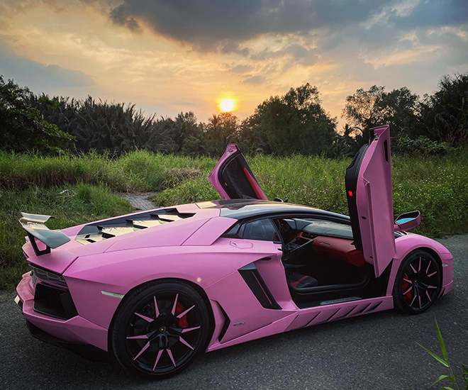 Lamborghini Aventador "sang tay" nữ doanh nhân Việt thay áo hồng nổi bật - 3