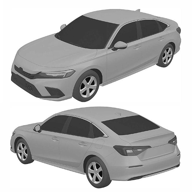 Thêm loạt ảnh render về thiết kế của dòng xe Honda Civic mới - 1