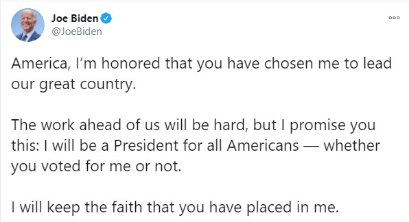 Ông Biden thắng lớn, trở thành Tổng thống Mỹ thứ 46 - 20