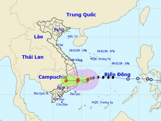 Tin tức trong ngày - Bão số 12 tăng cấp áp sát đất liền, miền Trung mưa to từ đêm nay (9/11)