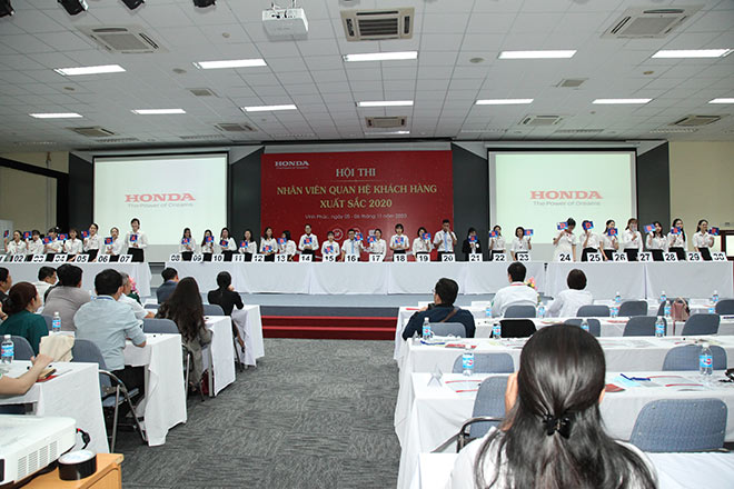 Honda Việt Nam tổ chức "Hội thi Nhân viên Quan hệ Khách hàng xuất sắc năm 2020” - 5