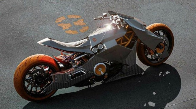 Môtô Lamborghini trông thế này, Ducati chỉ có “khóc”