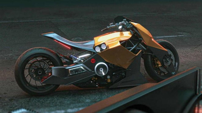 Môtô Lamborghini trông thế này, Ducati chỉ có “khóc” - 11