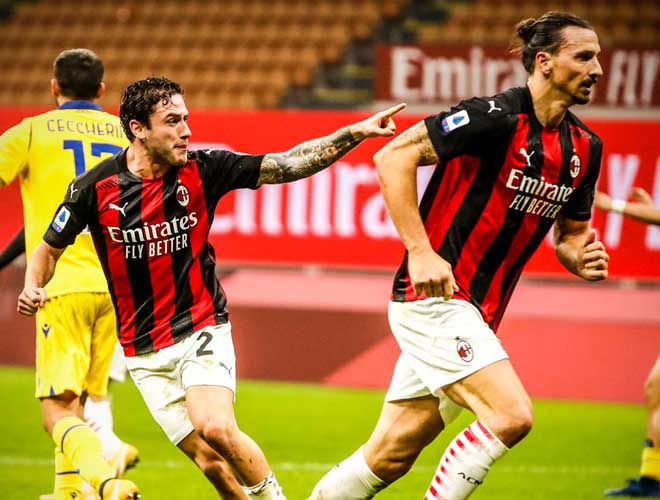 Video highlight trận AC Milan - Hellas Verona: Ibrahimovic chuộc lỗi, thoát hiểm phút 90+3 - 1