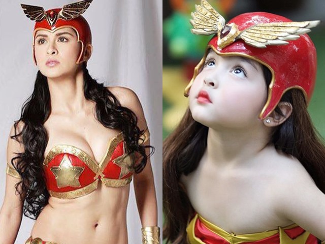 Làm đẹp - "Người phụ nữ đẹp nhất Philippines" từ nhỏ đã xinh xắn, con gái giống mẹ là tiểu mỹ nhân