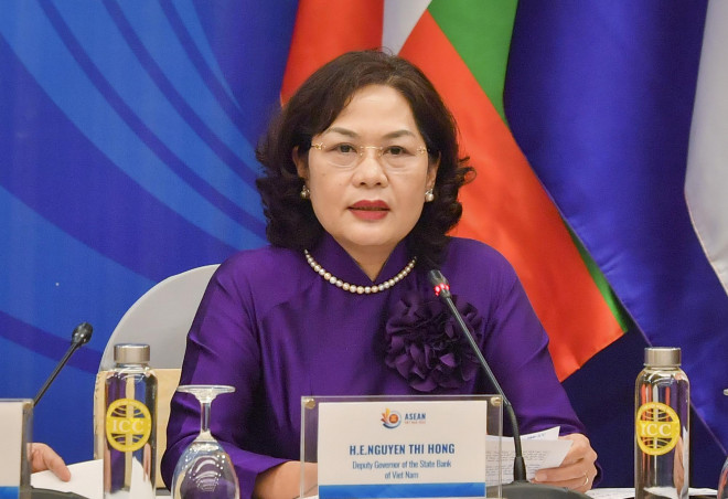Bà Nguyễn Thị Hồng, Phó Thống đốc Ngân hàng Nhà nước - Ảnh: CTV