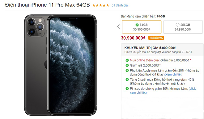 Top smartphone đang giảm “sốc” Lễ độc thân 11/11 - 1