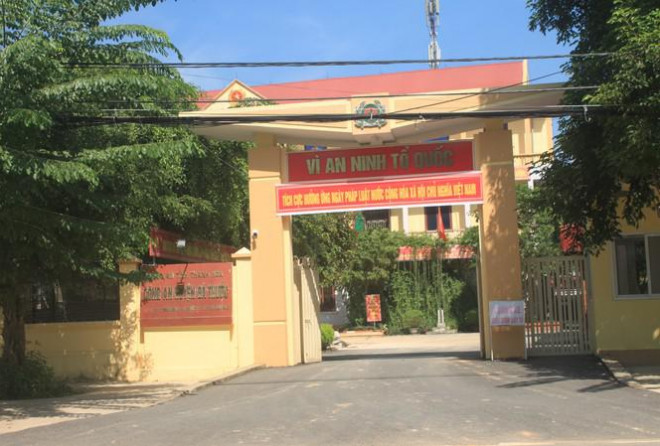 Trụ sở Công an huyện Bá Thước