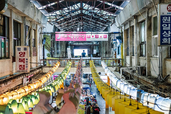 Chợ Wonju Jungang, 6 Jungangsijang-gil, Wonju-si, Gangwon-do