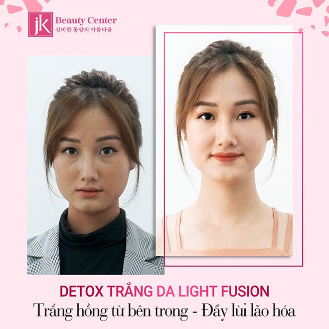 Detox trắng da- Light Fusion tái tạo làn da trắng hồng không tì vết  - 5