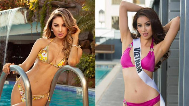 Velasquez được nhận xét có nhiều nét giống hoa hậu Phạm Hương