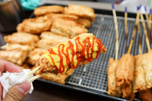 Những món ăn vặt hấp dẫn tại chợ Cheongju Yukgeori