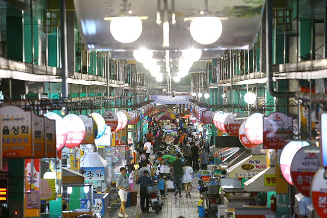 Chợ truyền thống Andong