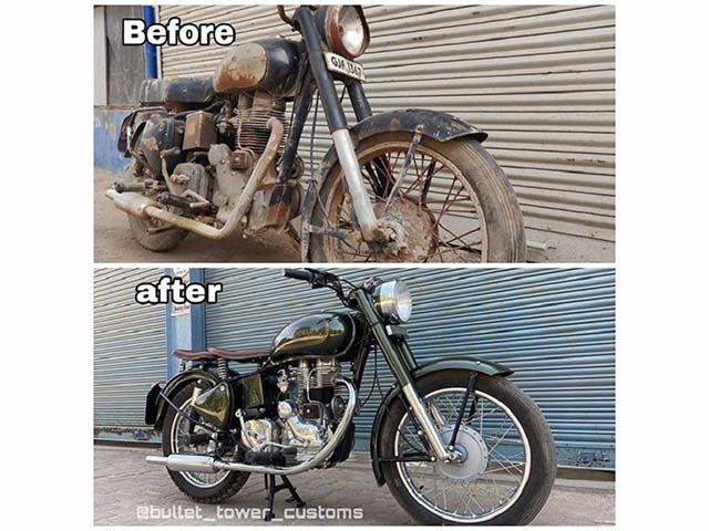 Thế giới xe - Ngắm huyền thoại 1967 Bullet hồi sinh từ đống sắt vụn