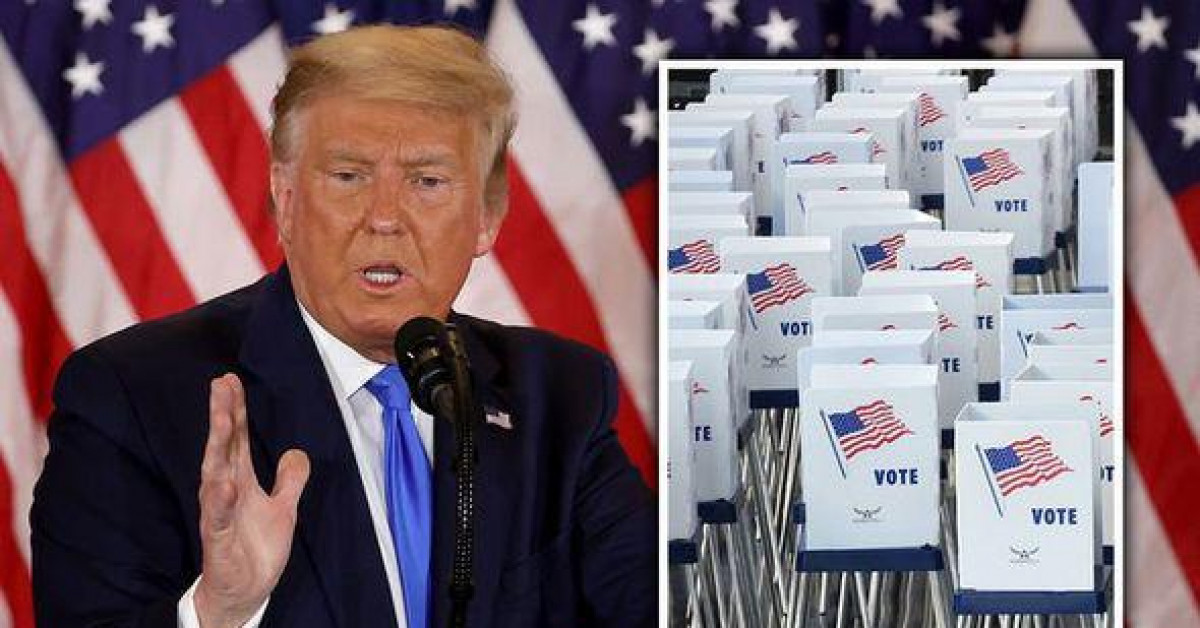 Thế giới - Ông Trump tố bị ‘cướp’ 2,7 triệu phiếu bầu, vài trăm nghìn phiếu chuyển sang ông Biden