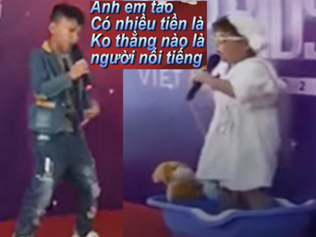 Ca nhạc - MTV - Lộ clip thí sinh nhí Rap với toàn ngôn từ nhạy cảm gây tranh cãi dữ dội