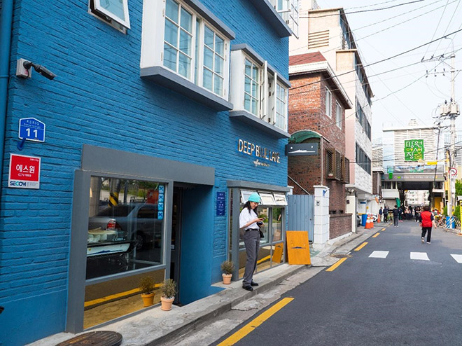 Con đường Mangnidan-gil được giới trẻ yêu thích chụp hình check-in