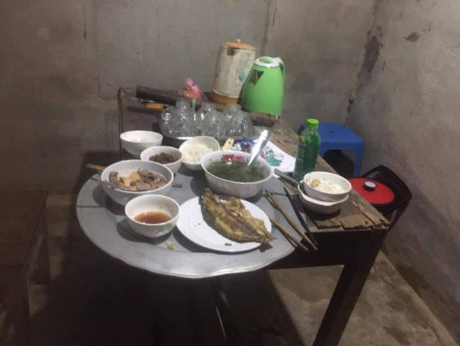 Mâu thuẫn xuất phát trong lúc ăn cơm, ông C. đã dùng búa đánh bị thương con dâu, 2 cháu - Ảnh: N. Nam