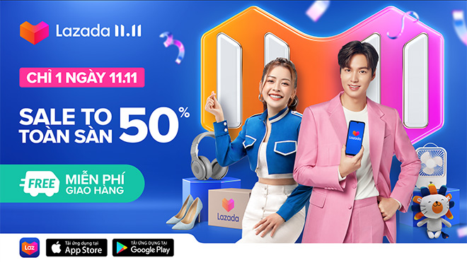 Lazada ghi nhận lượng khách hàng mua sắm trên LazMall trong ngày 11.11 tăng gấp đôi so với năm ngoái - 1