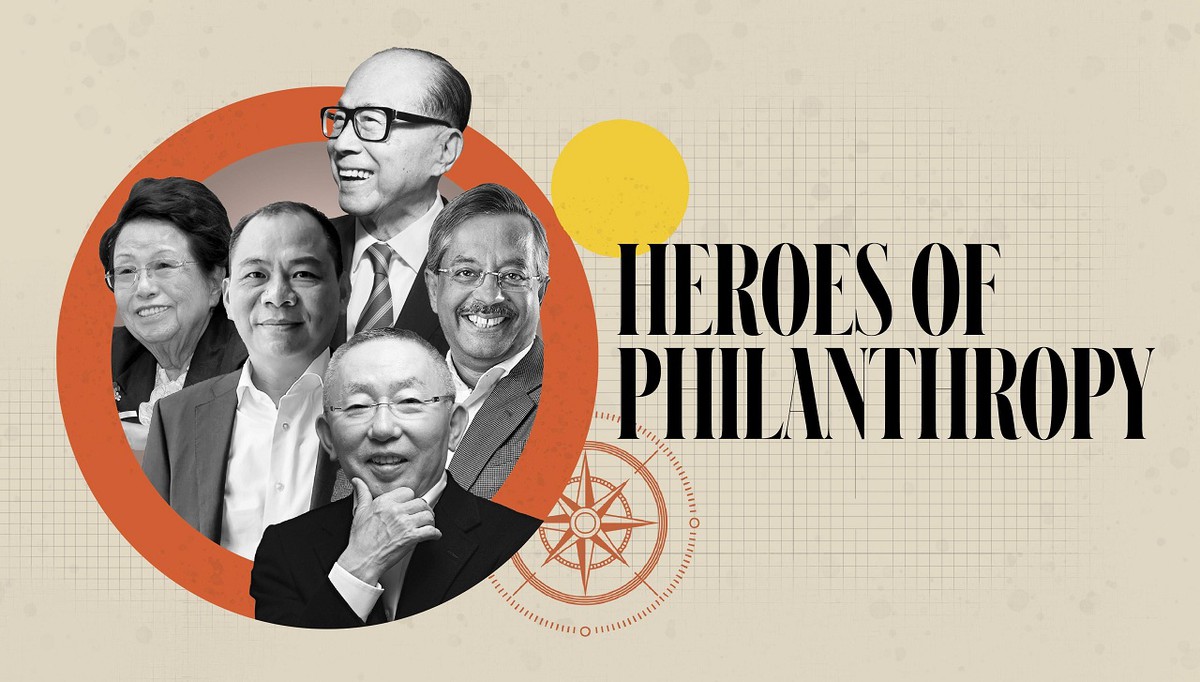 Danh sách "Anh hùng từ thiện" của Forbes năm nay cũng có nhiều cái tên quen thuộc.