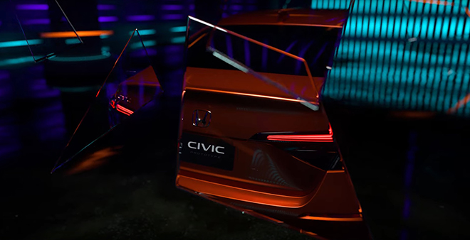 Honda Civic thế hệ mới lộ diện, thiết kế lột xác sắc bén và mảnh mai hơn - 9