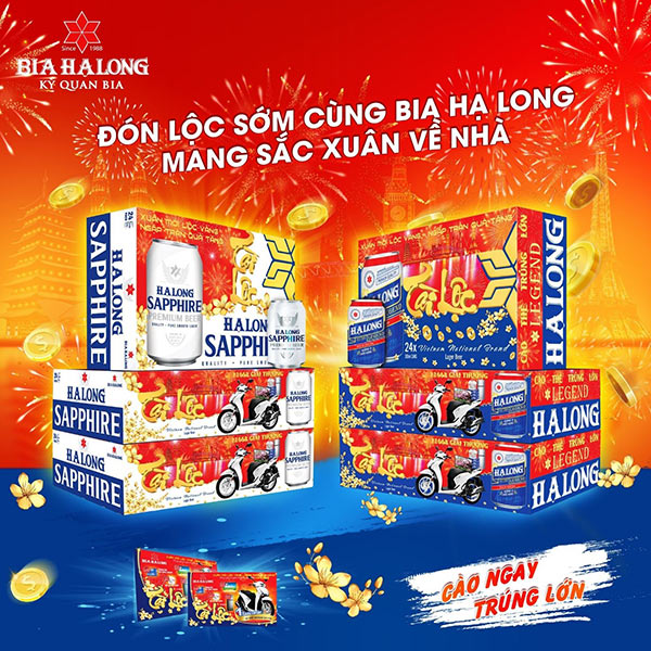 Xuân mới lộc vàng – ngập tràn quà tặng cùng Bia Hạ Long - 2