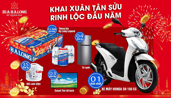 Xuân mới lộc vàng – ngập tràn quà tặng cùng Bia Hạ Long - 3