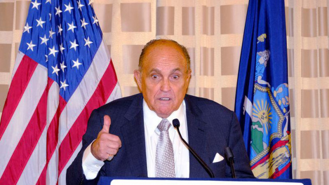 Ông Rudy Giuliani. Ảnh: NEW YORK DAILY NEWS