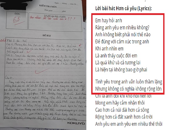 Học trò "đạo nhạc" khi làm văn về mẹ, cô giáo phê đúng một dòng sợ "xanh mặt" - 1