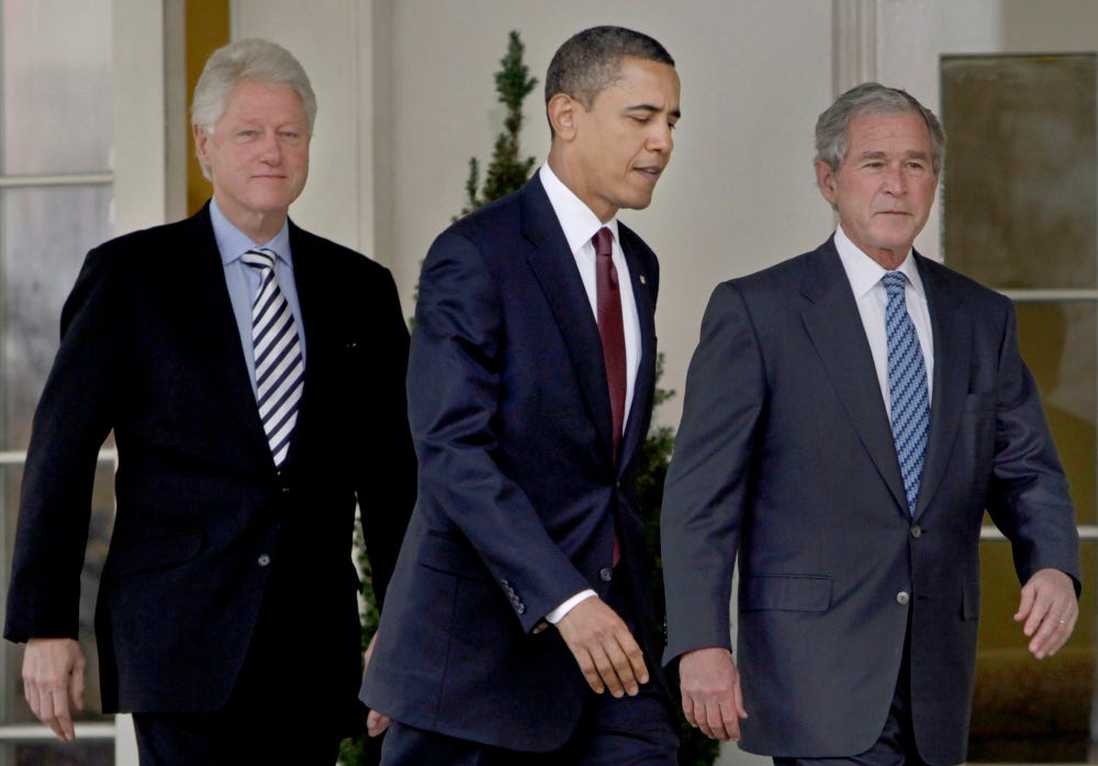Các cựu tổng thống Mỹ làm gì để kiếm được nhiều tiền sau khi rời Nhà Trắng - 1