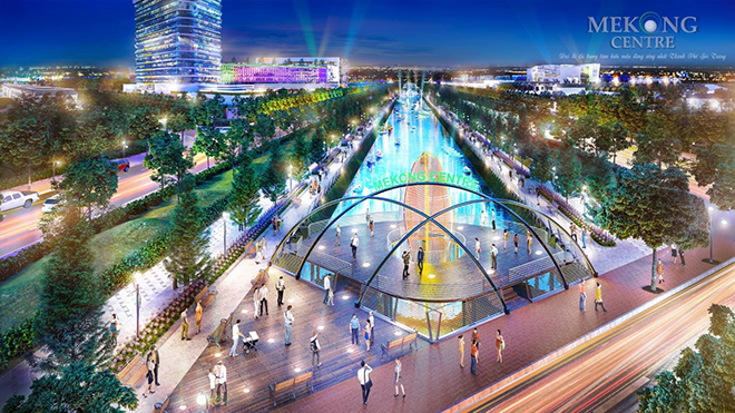 Mekong Centre là đại đô thị trung tâm kiểu mẫu đầu tiên đáng sống nhất tại thành phố Sóc Trăng với 39 tiện ích nội khu đỉnh cao