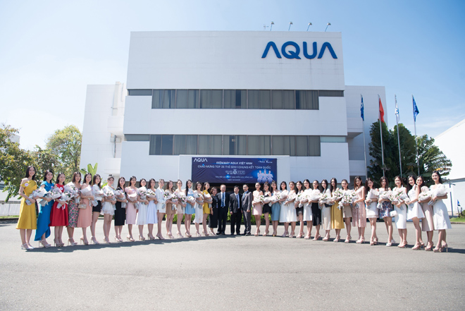 Aqua Việt Nam đón top 35 thí sinh HHVN 2020 tham quan nhà máy tại Đồng Nai - 4