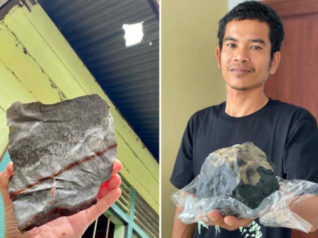Phi thường - kỳ quặc - Thiên thạch 2,5 kg đâm thủng mái nhà nổ chói tai, chủ tiệm quan tài thành triệu phú