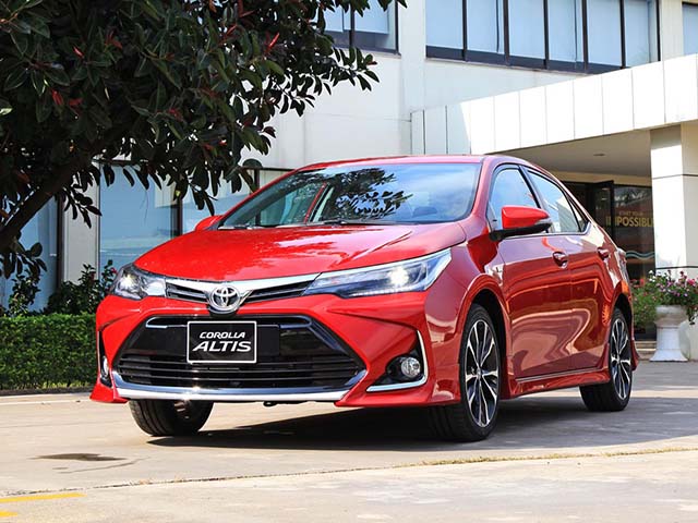 Bảng giá xe Toyota Corolla Altis lăn bánh tháng 11/2020