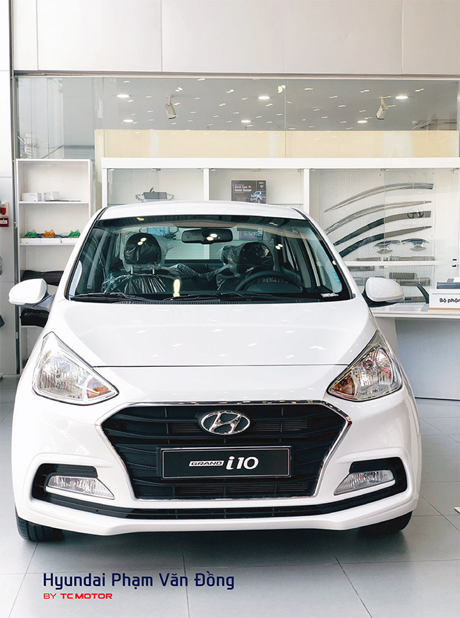 Xe Hyundai grand i10 có kiểu dáng thời trang và thể thao