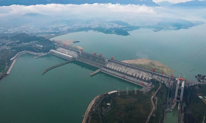 Đập thủy điện lớn nhất hành tinh ở Trung Quốc lập kỷ lục thế giới - 1
