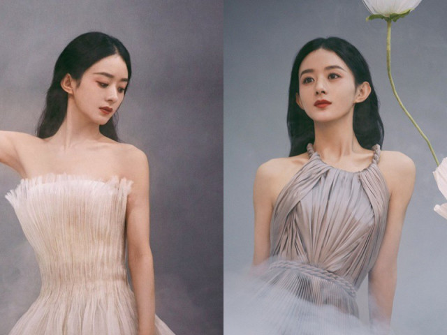 Làm đẹp - Triệu Lệ Dĩnh khiến fan lo lắng vì giảm cân quá đà, lộ vẻ tiều tụy dù diện đồ Dior