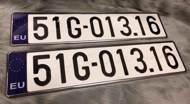 Thủ tục đổi biển số ngắn sang dài dành cho các xe được phép đổi khá đơn giản