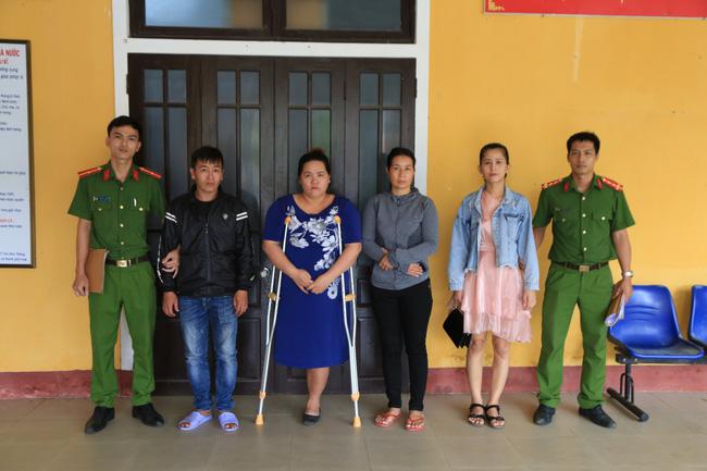 4 bị can bị Công an thị xã Hương Trà khởi tố về tội Làm nhục người khác